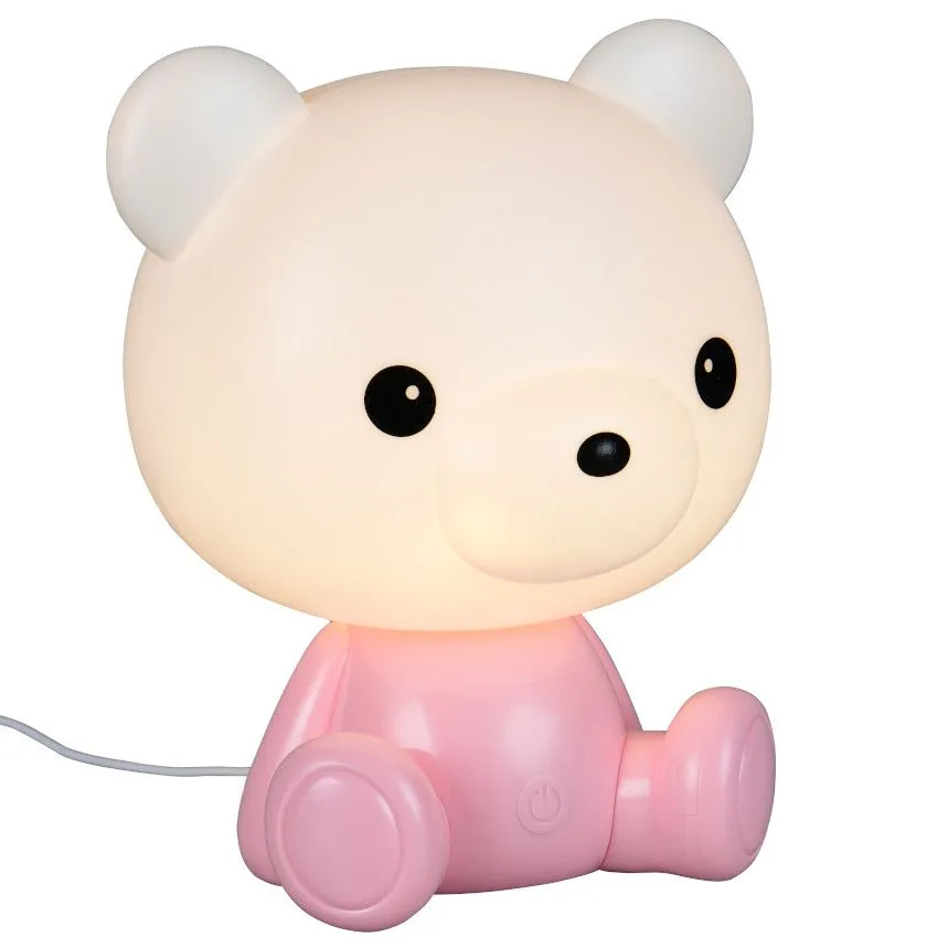 Meeleoluvalgusti Cute Led roosa