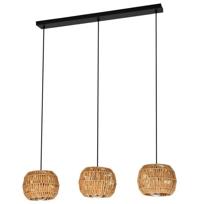 Laelamp Eglo Sheldon 3 pruun