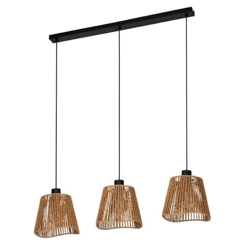 Laelamp Eglo Lavister 3 pruun