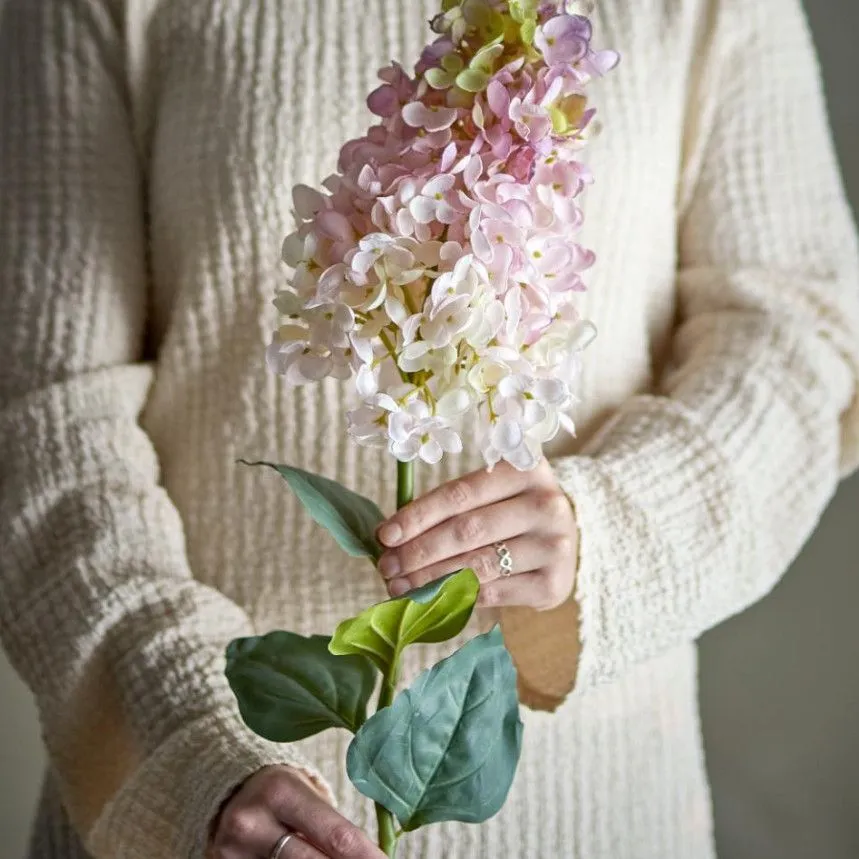 Kunstlill Hydrangea H95 roosa