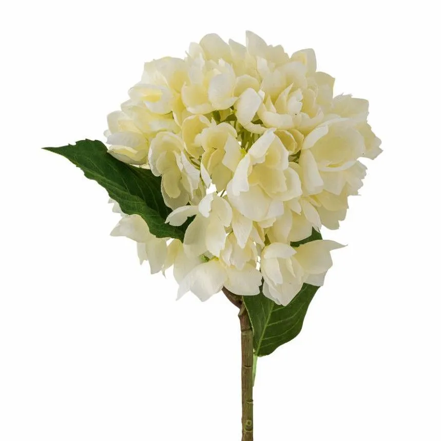 Kunstlill Hydrangea H56 valge