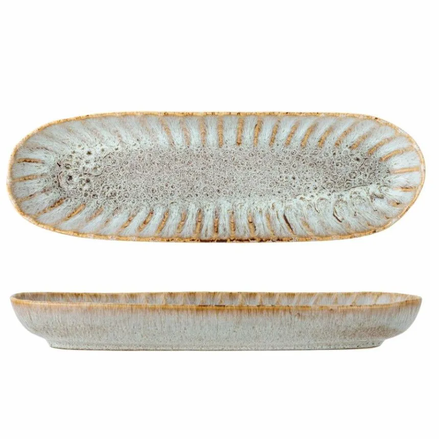 Serveerimisalus Fleur 37.5x12 sinine