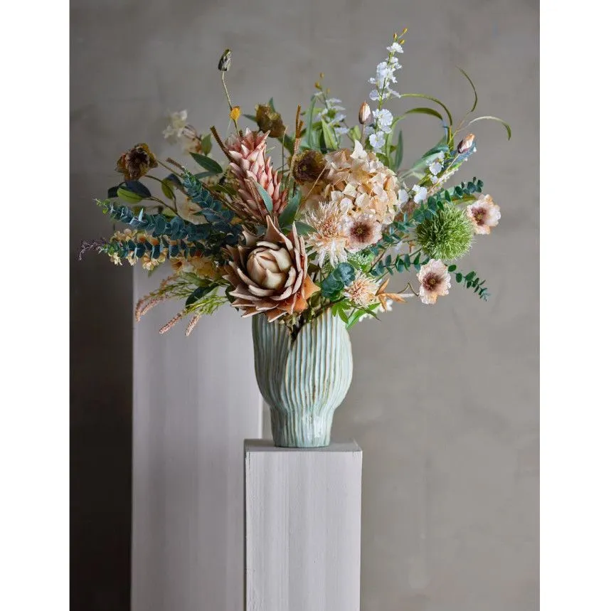 Kunstlill Palmflower H73 roosa