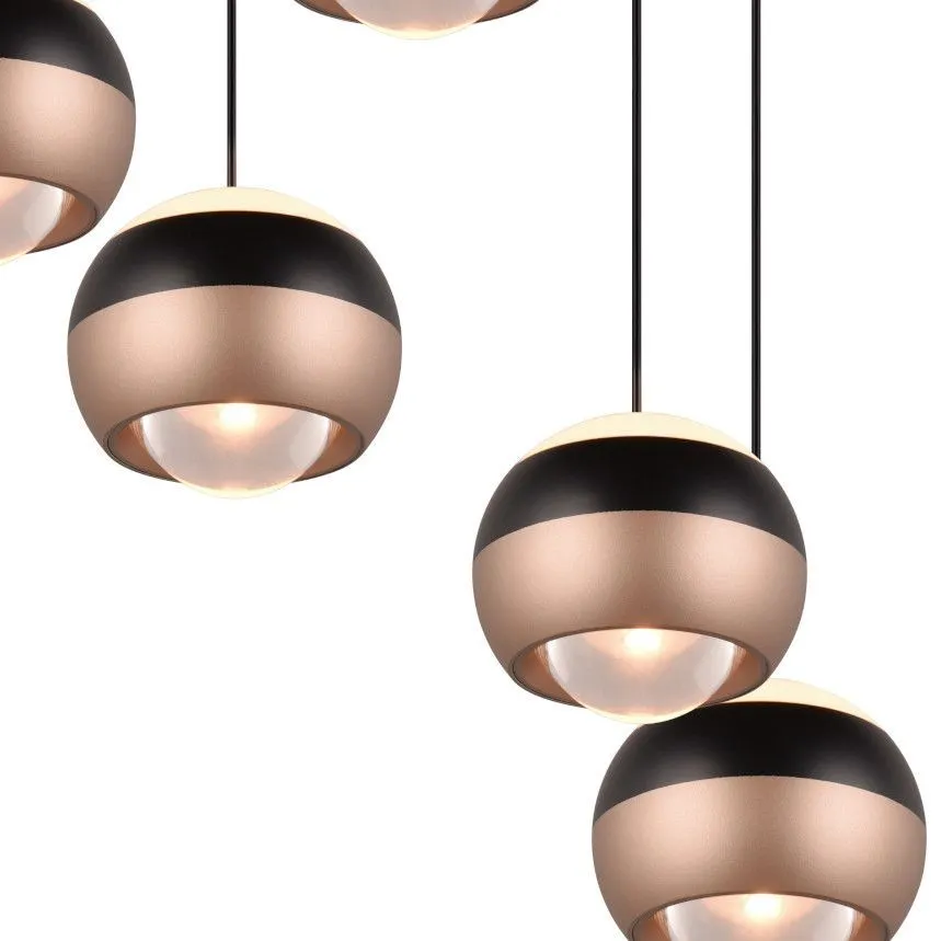 Laelamp Select Orbit Led must/pruun
