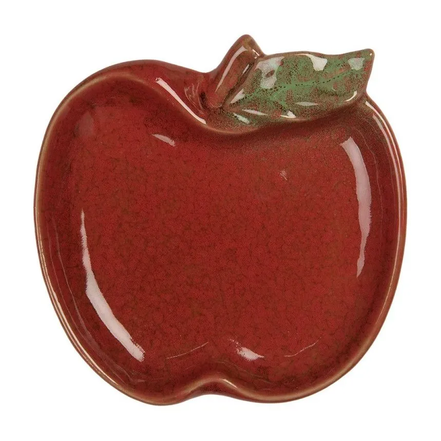 Dekoratiivne alus Apple punane