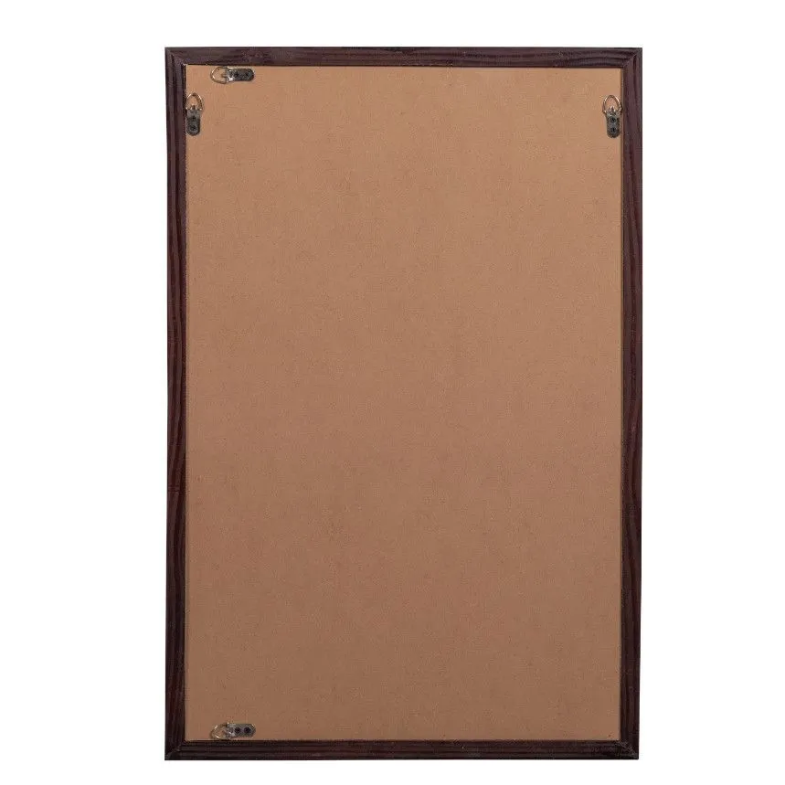 WOOOD seinatekstiil Anka 60x90 must/valge