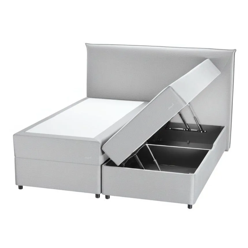 Sleepwell Blue Storage voodikomplekt 180x200 helehall