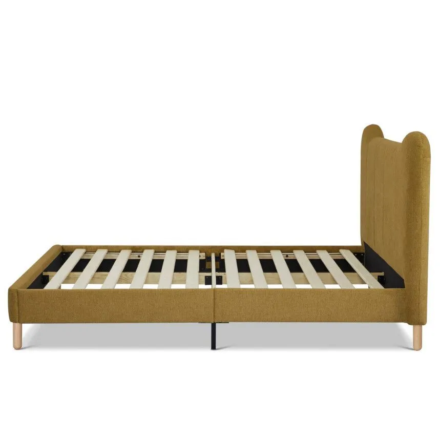 Voodi Oore 160x200 sinepikollane