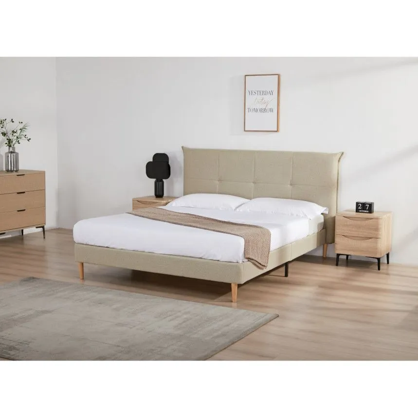 Voodi Luxa 160x200 beež