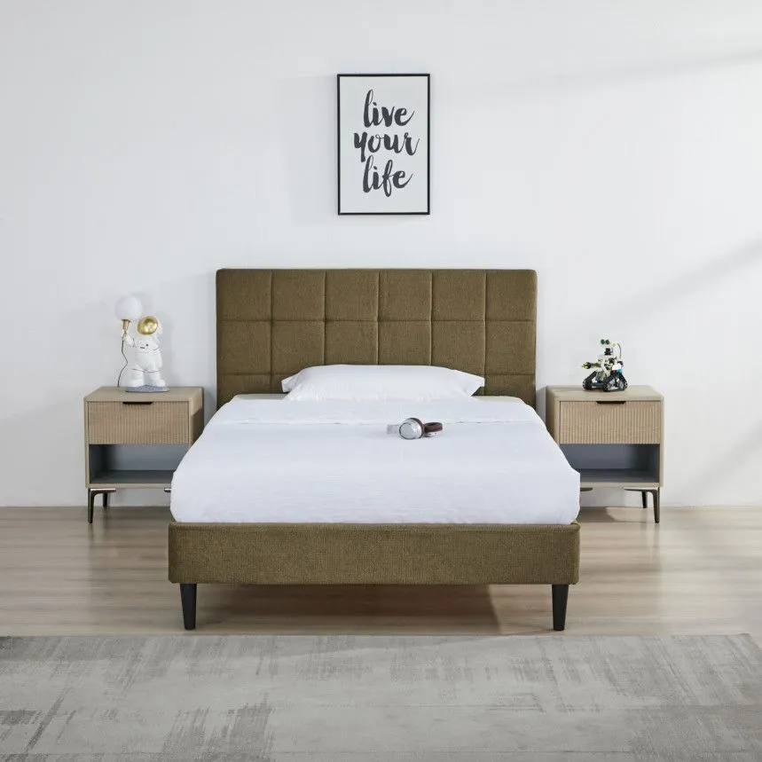 Voodi Ricco 120x200 roheline