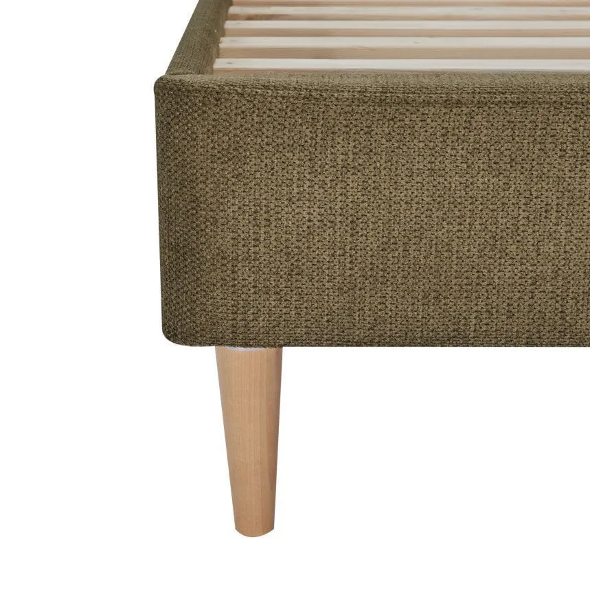 Voodi Elys 140x200 oliiv