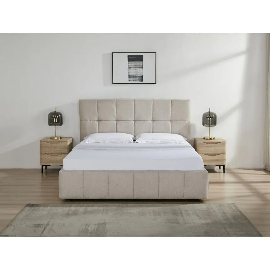 Voodi Amelia 160x200 helehall