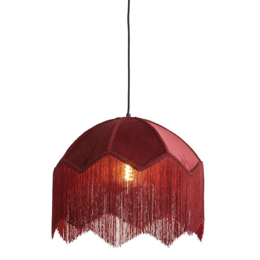 Laelamp Malacia D40 tumepunane