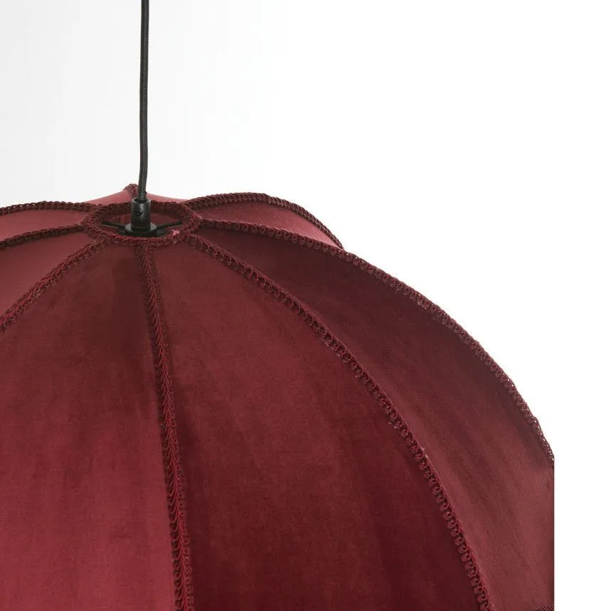 Laelamp Malacia D50 tumepunane
