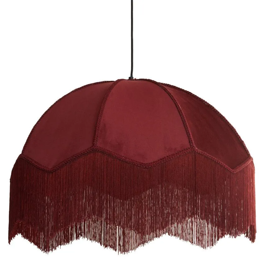 Laelamp Malacia D50 tumepunane