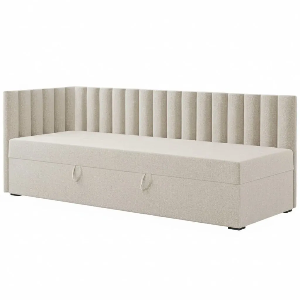 Pesukastiga voodi Klaus vasak 90x200