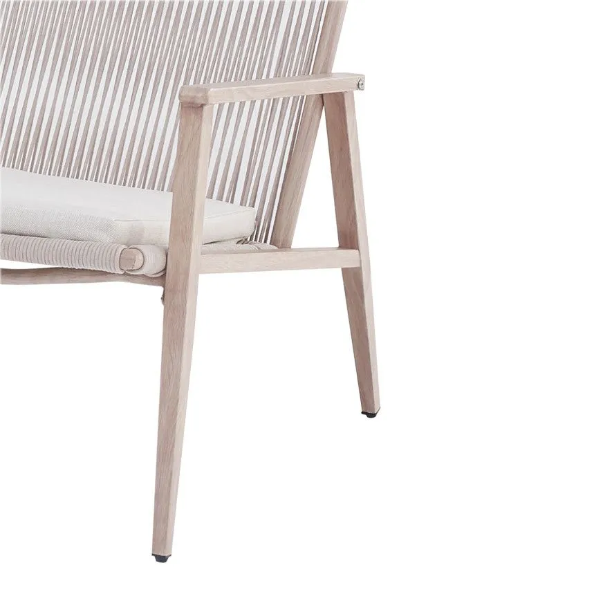 Aiamööbli komplekt Pisa laud+2 tooli hall