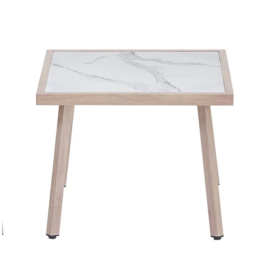 Aiamööbli komplekt Pisa laud+2 tooli hall