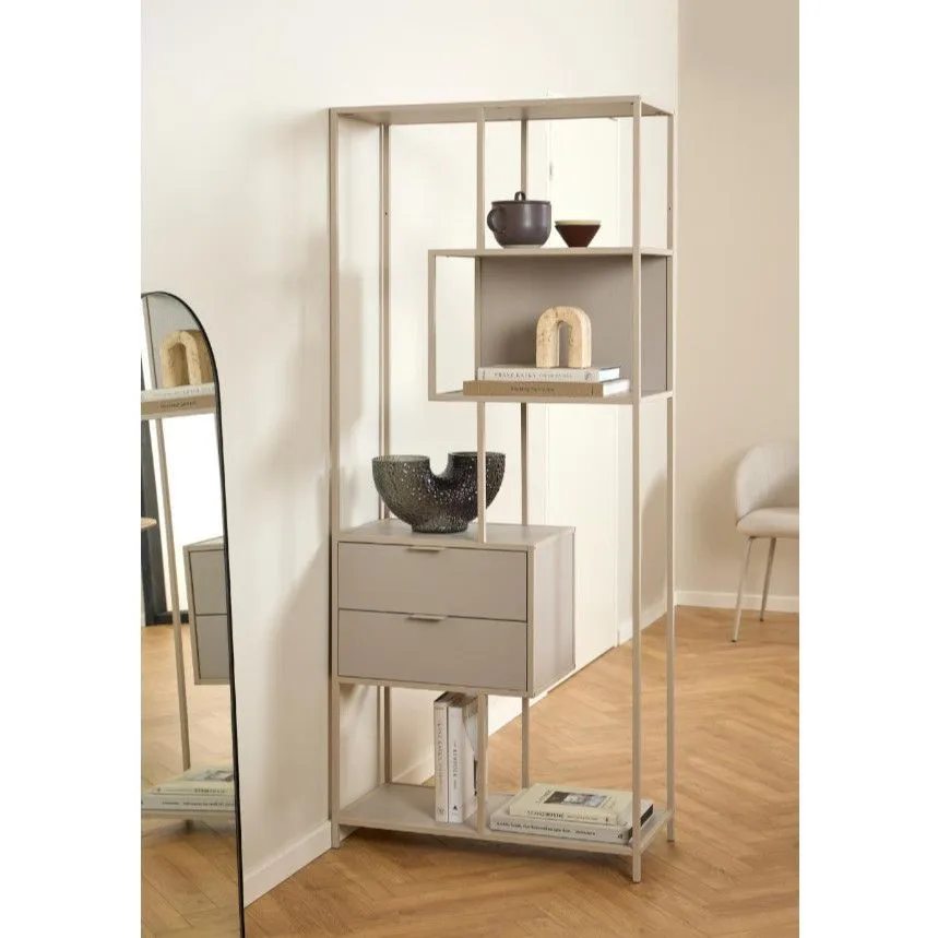 Riiul Frado 2s taupe