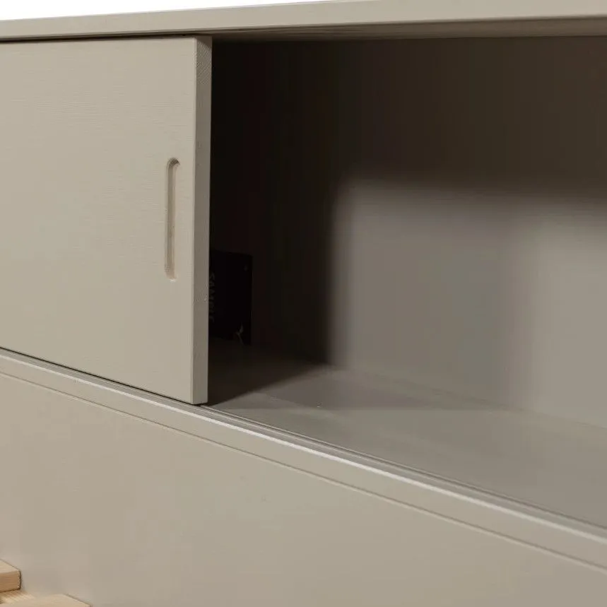 WOOOD voodi Carter 90x200 beež