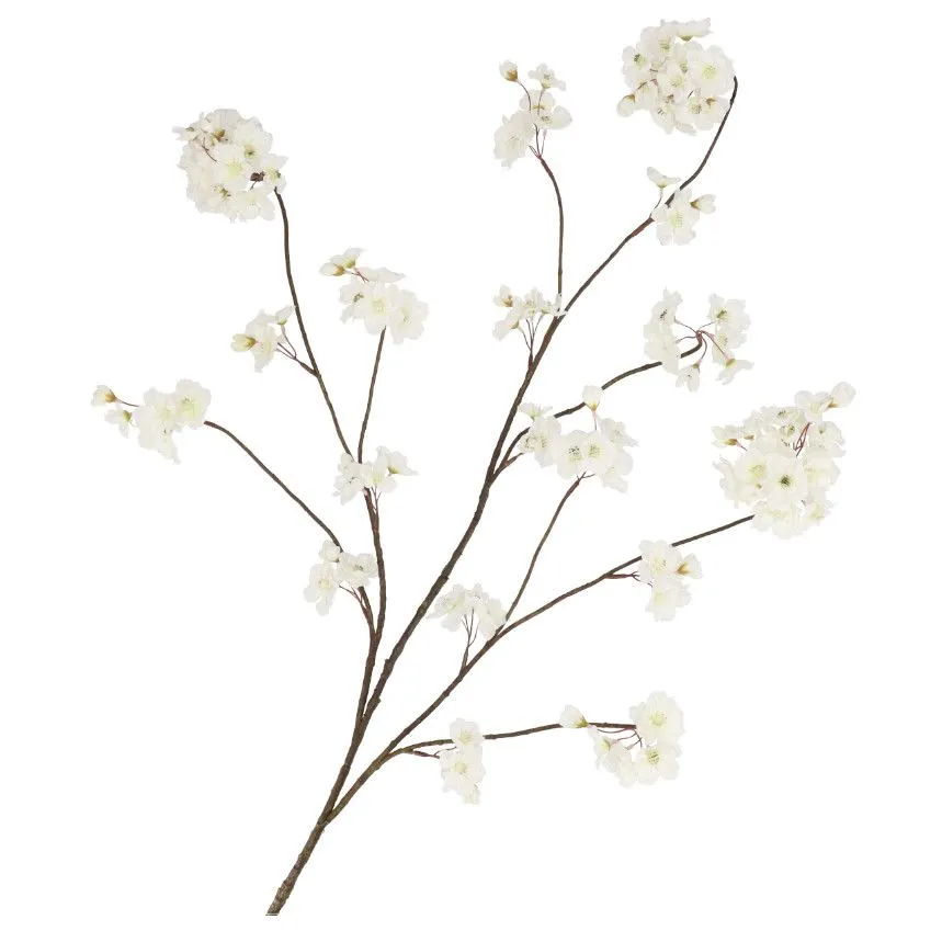 Kunstlill Cherry H126 valge