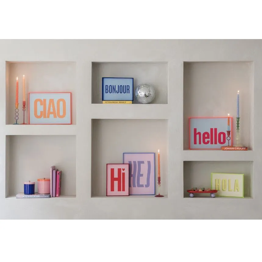 Seinapilt Hi 22x31 punane