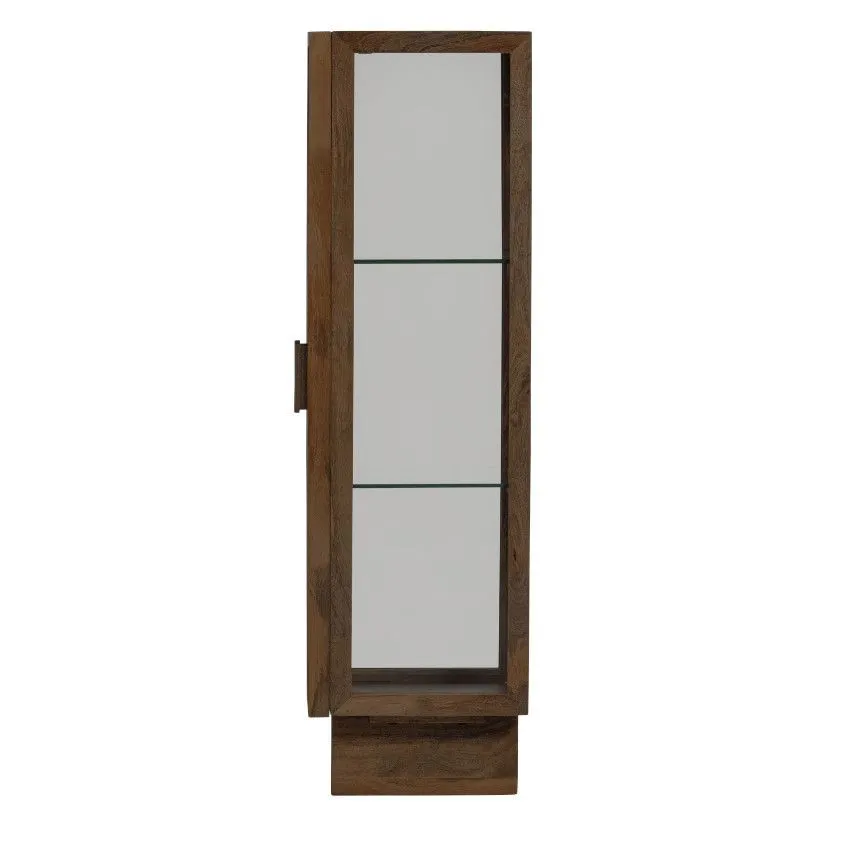 WOOOD vitriinkapp Kella 1u pruun