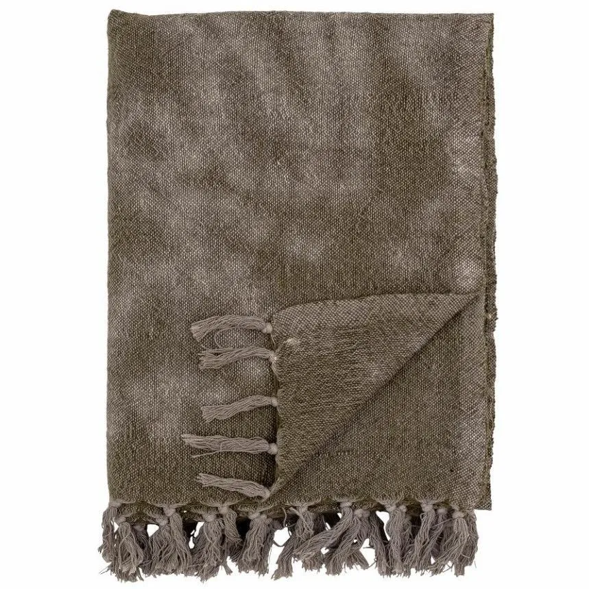 Bloomingville pleed Ginger 150x125 roheline