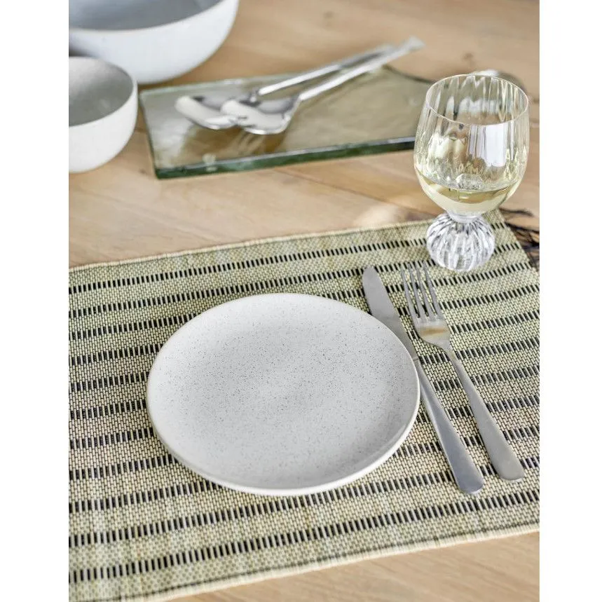 Bloomingville taldrik Addison D20 valge