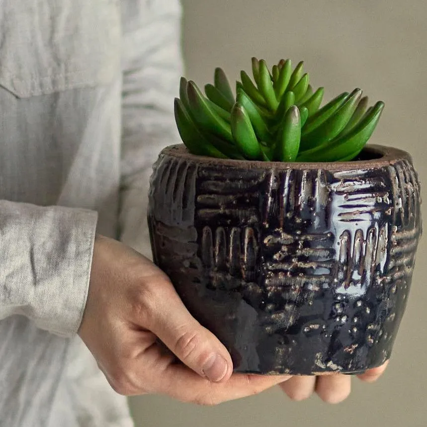 Bloomingville kunsttaim Echeveria H14 roheline