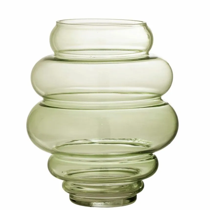 Bloomingville vaas Annhelene H24 roheline