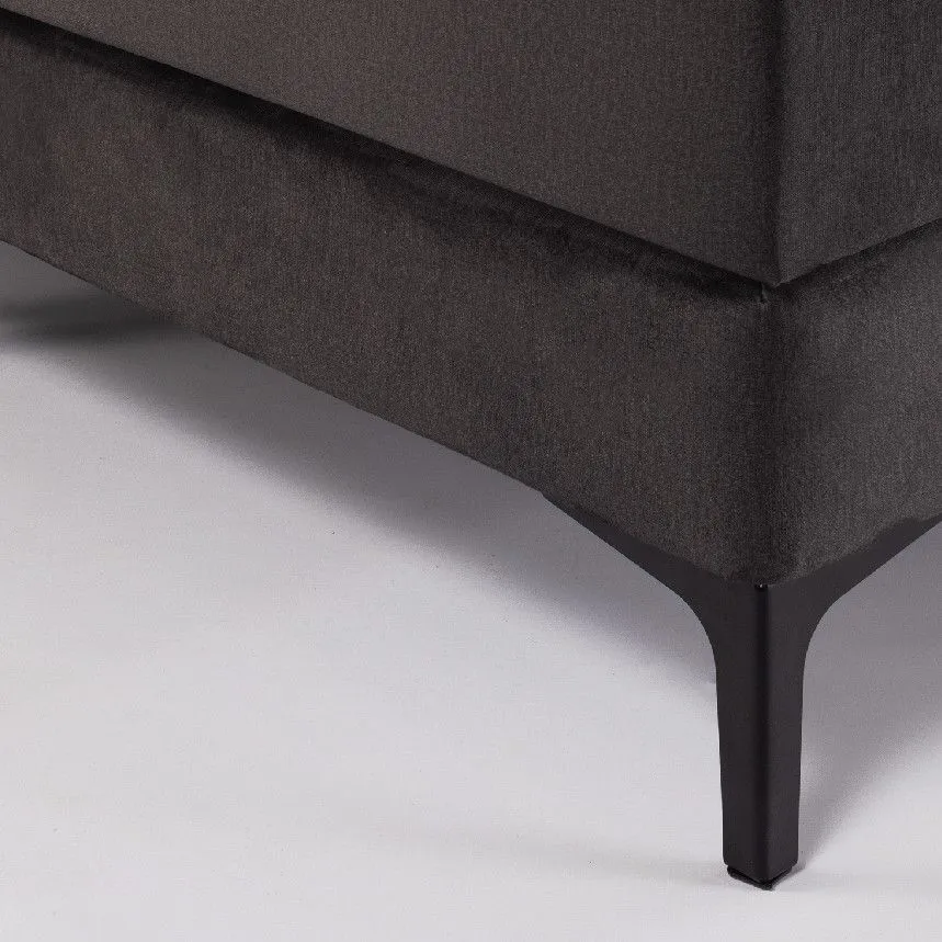 Kontinentaalvoodi KUU Kuma 160x200 grafiit