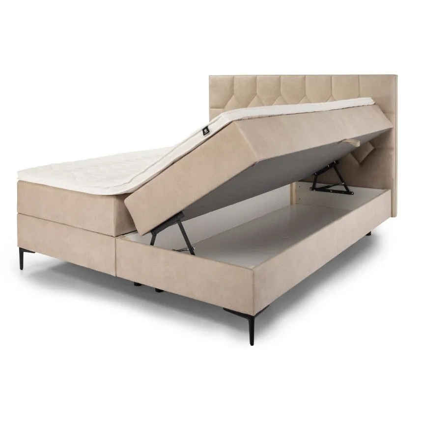 Kontinentaalvoodi KUU Säde 160x200 helebeež