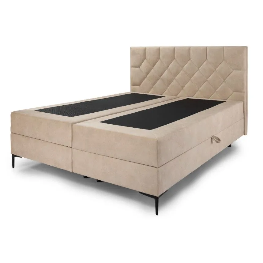 Kontinentaalvoodi KUU Säde 160x200 helebeež