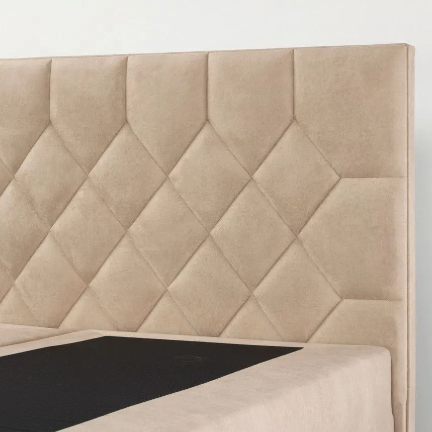 Kontinentaalvoodi KUU Säde 160x200 helebeež