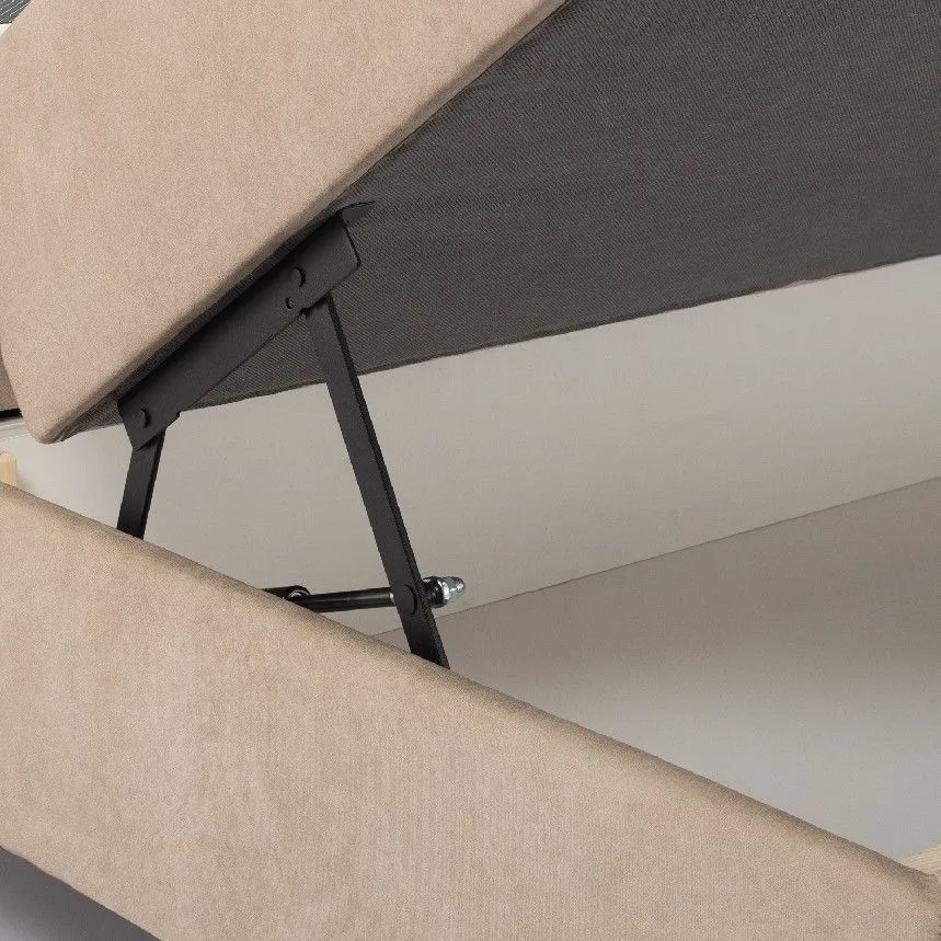 Kontinentaalvoodi KUU Säde 160x200 helebeež