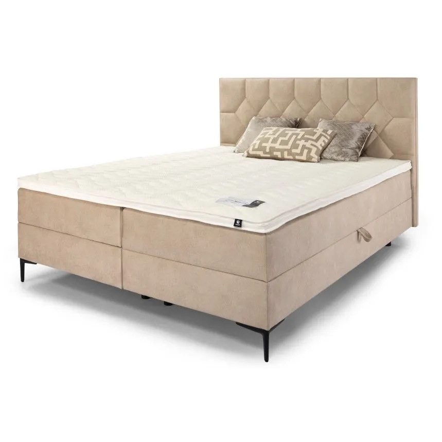 Kontinentaalvoodi KUU Säde 160x200 helebeež