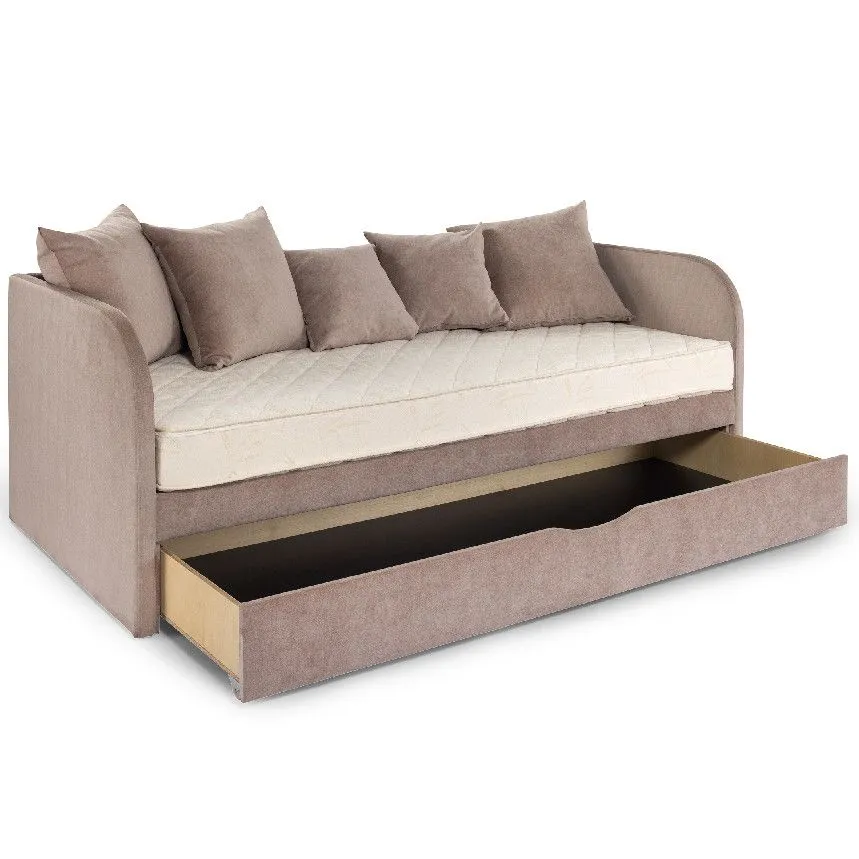 Voodi Kirke 90x190 vanaroosa