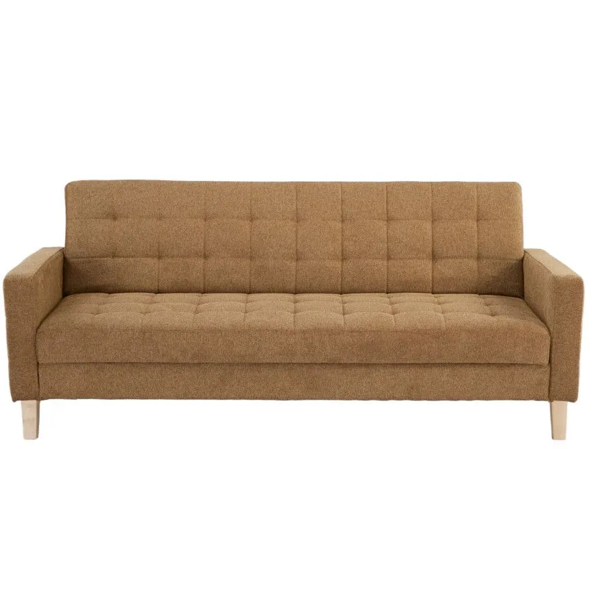 Pesukastiga diivanvoodi Ilse pruun