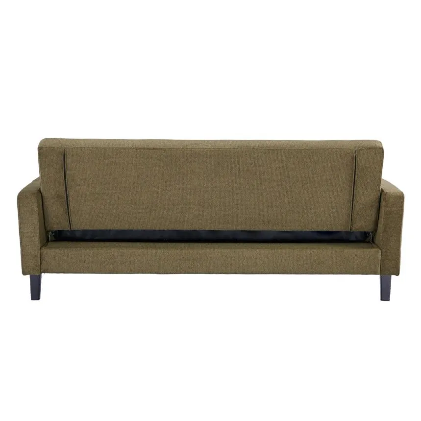 Pesukastiga diivanvoodi Ilse roheline