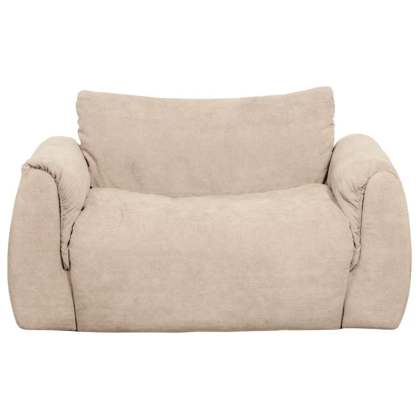 WOOOD Loveseat tugitool Baggy beež