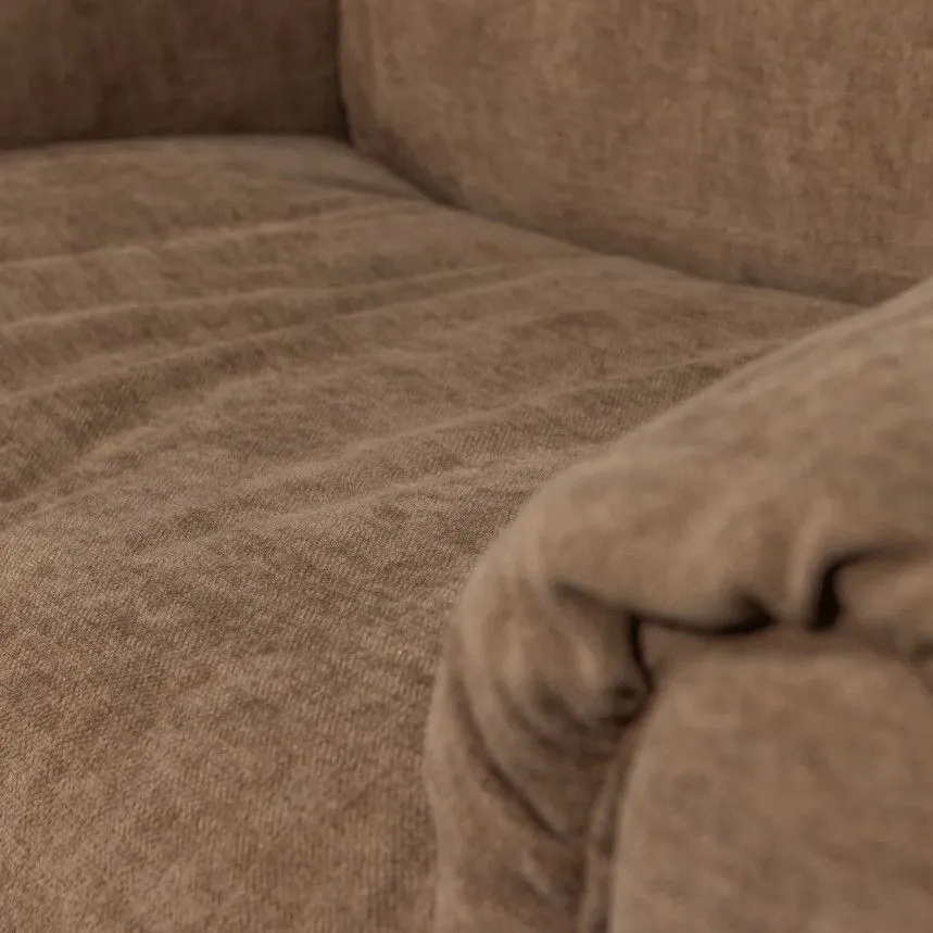 WOOOD Loveseat tugitool Baggy pruun