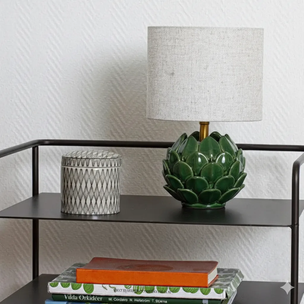 Sessak lauavalgusti Rosanna roheline