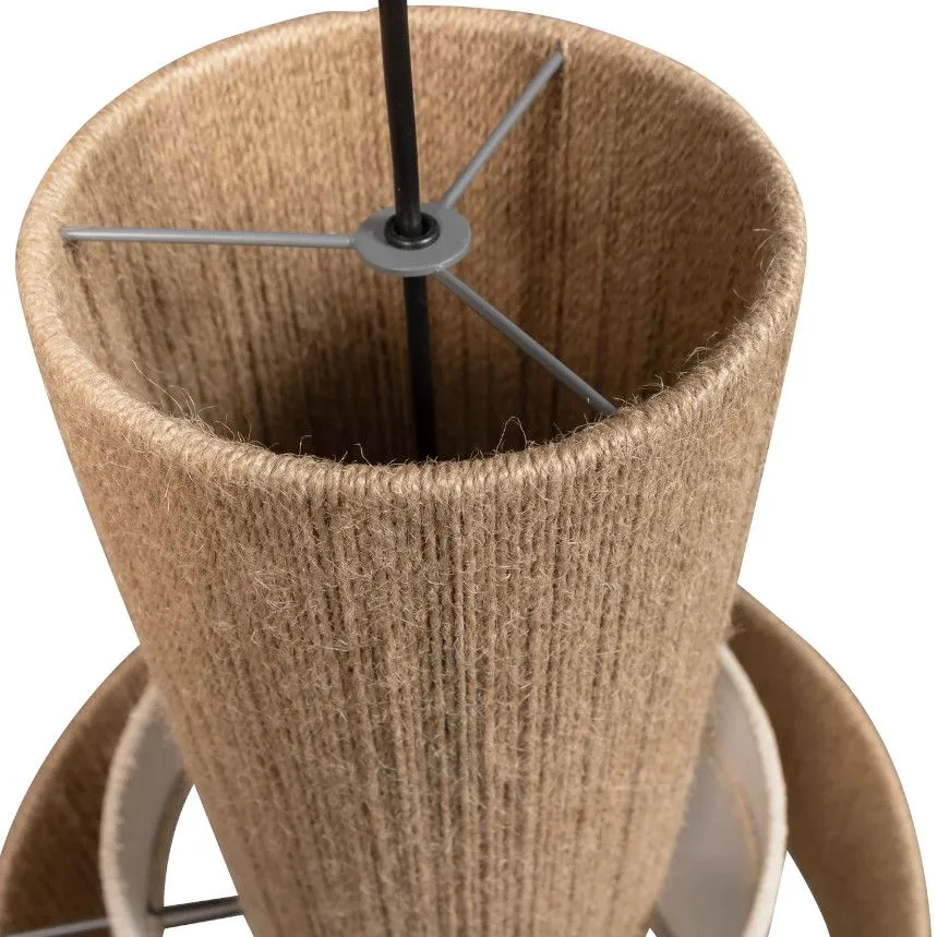 WOOOD ripplamp Pelle natural