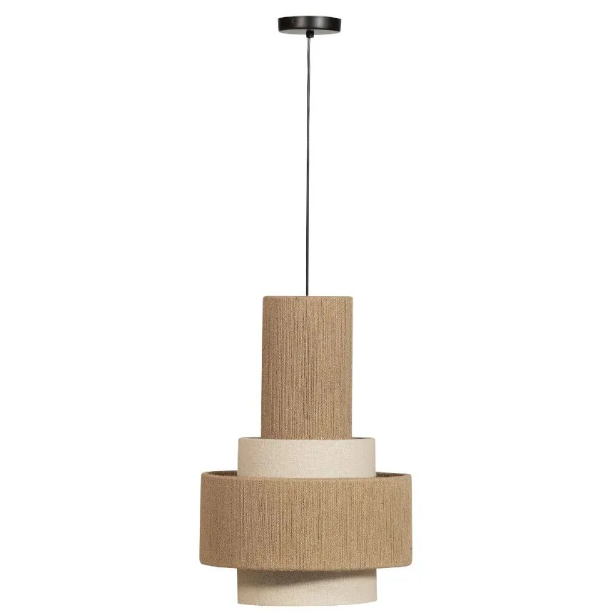 WOOOD ripplamp Pelle natural