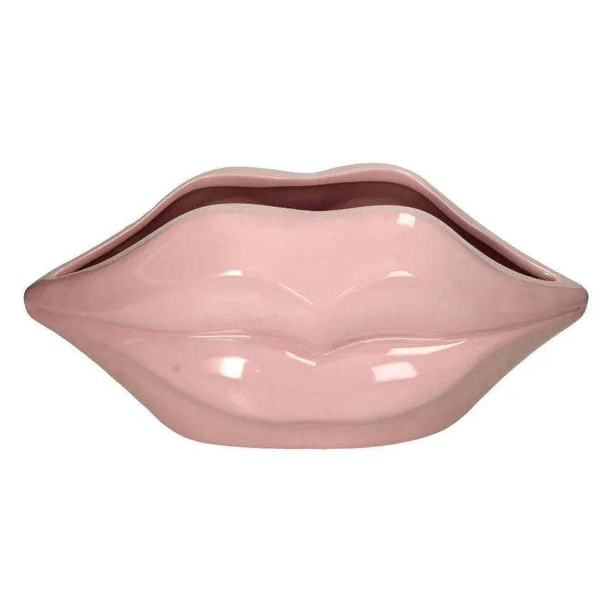 Vaas/lillepott Lips H18.5 roosa