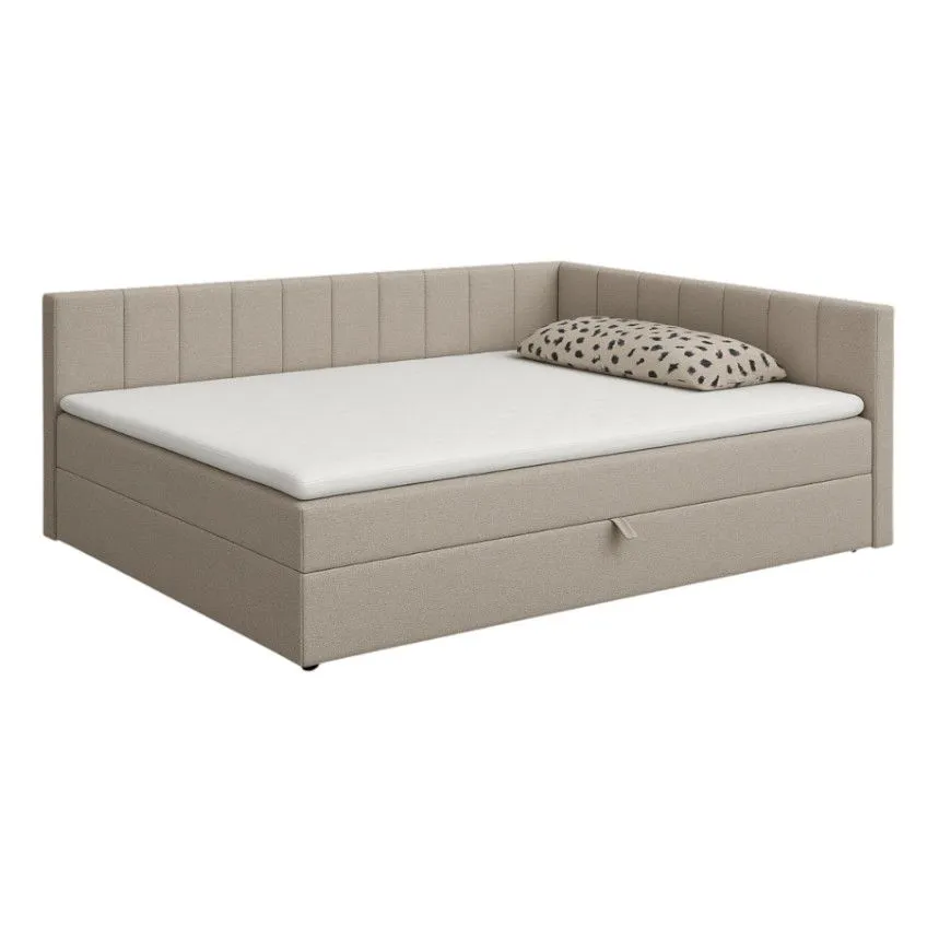 Pesukastiga voodi Ken 120x200 liivabeez