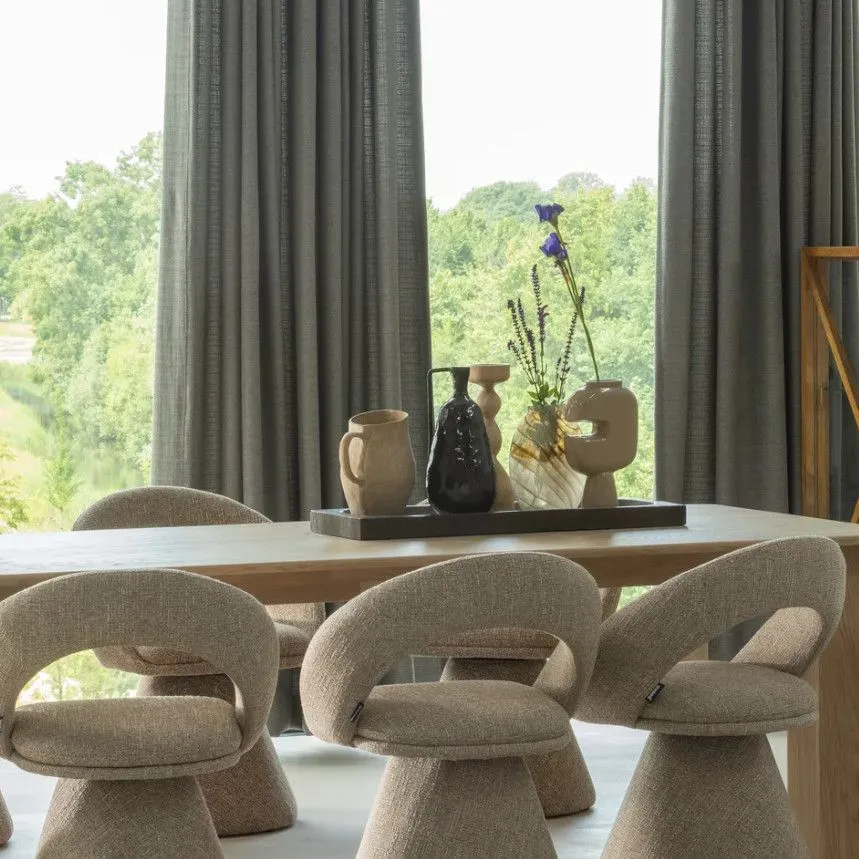 WOOOD vaas Norbert pruun