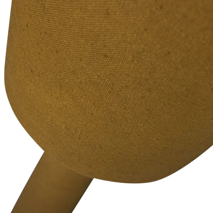 WOOOD põrandalamp Loft sinepikollane