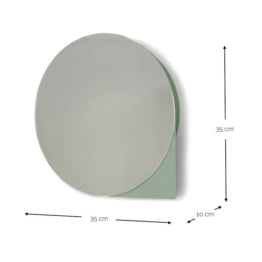 Spinder Design peeglikapp Sonnet D35 roheline